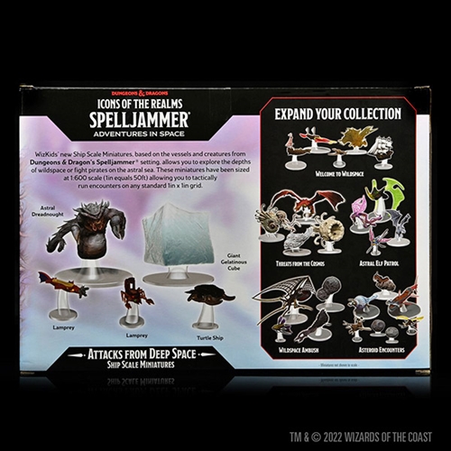 DnD - Attacks From Deep Space Scale Miniatures - Spelljammer - Icons of the Realms Premium DnD Figur